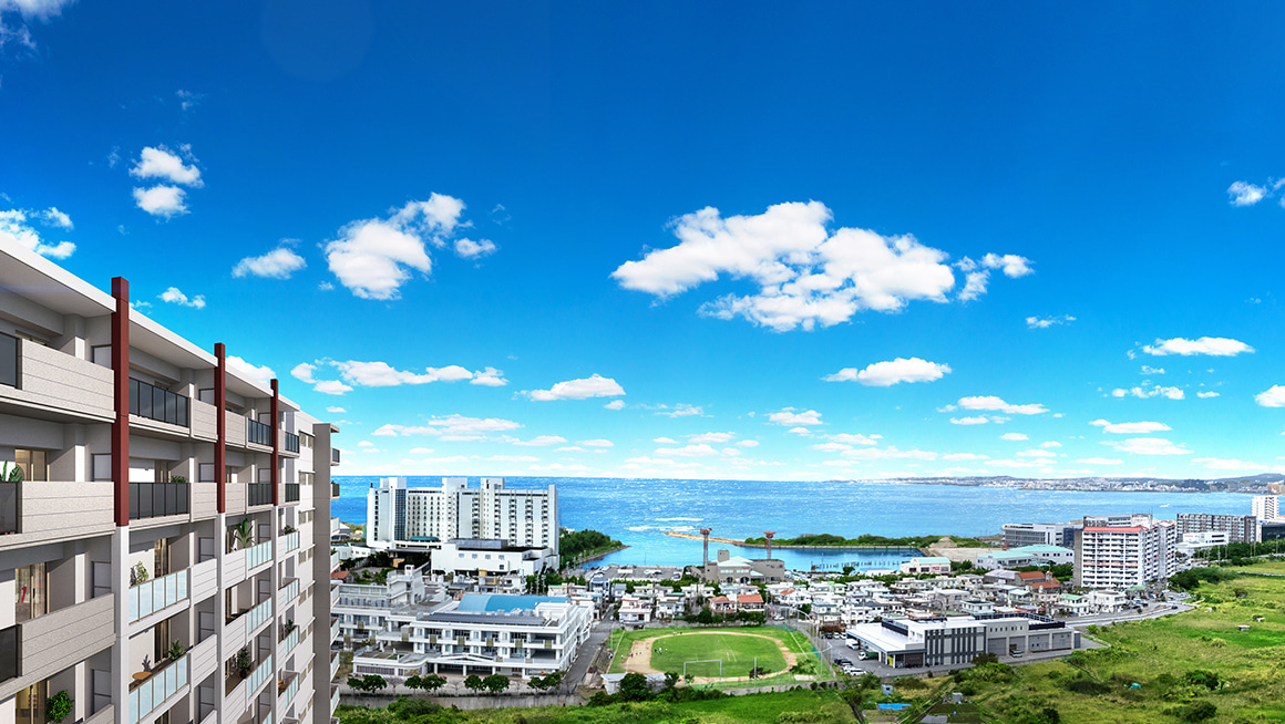 レーヴグランディ沖縄宜野湾 Sea View