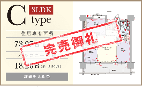 プレサンスロジェ国際通りレーヴタワー　C type