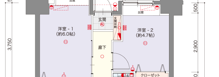 レーヴグランディ東浜 Sea＆Park　Ctype Select　2LDK