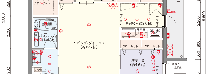 レーヴグランディ東浜 Sea＆Park　Dtype　3LDK