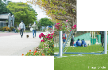 レーヴグランディ銘苅新都心 公園