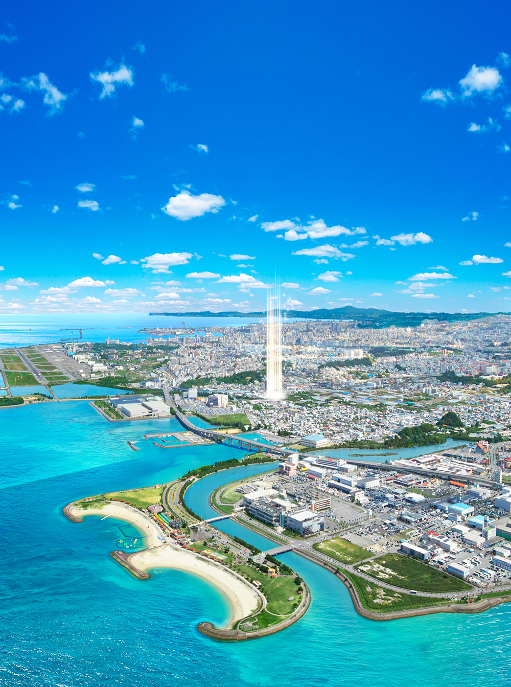 レーヴグランディ沖縄豊見城 Sky View　ロケーション