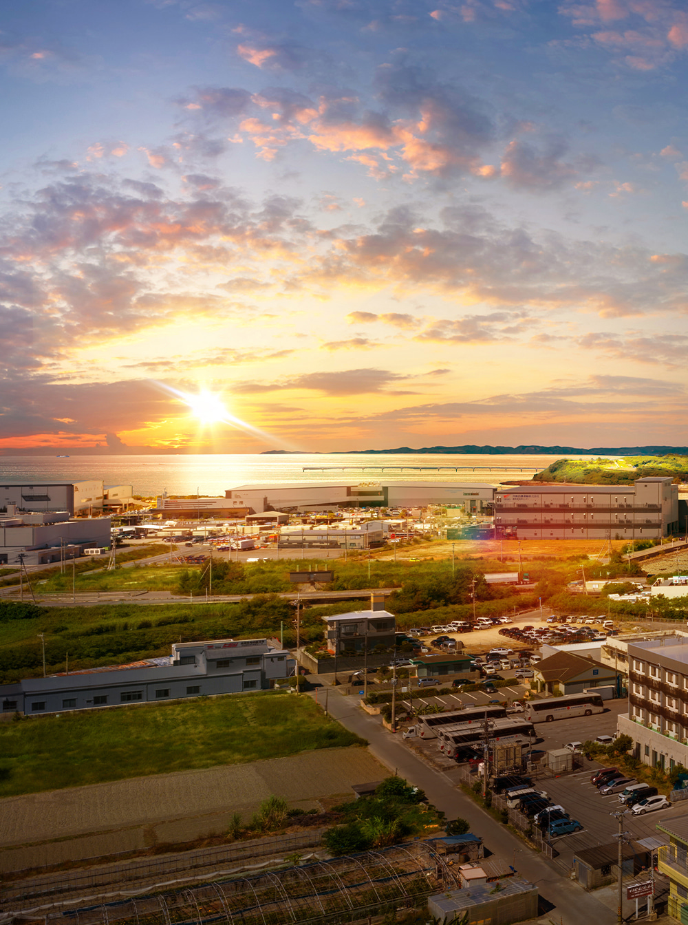 レーヴグランディ沖縄豊見城 Sky View　夕景