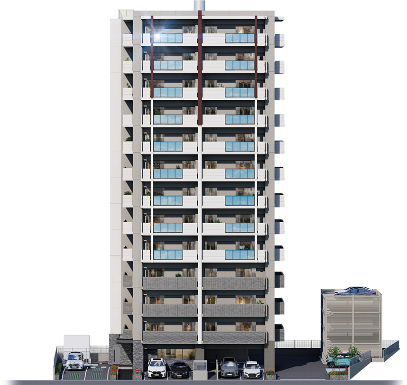 レーヴグランディ浦添宮城　外観