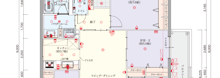 レーヴグランディ八重瀬　Ftype　4LDK