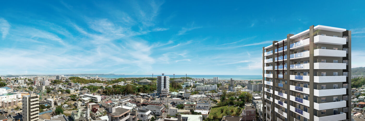 レーヴグラシアライカム東　沖縄県沖縄市の新築マンション