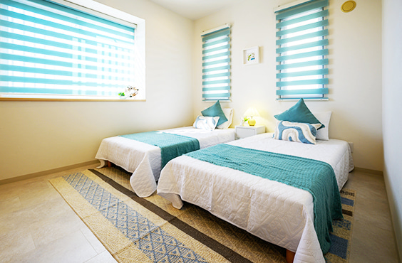読谷村のオーシャンビュー FAN SEASIDE RESIDENCE 室内写真5